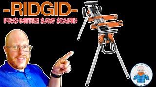 RIDGID Pro Compact Universal Mitre Saw Stand- FULL REVIEW#ridgidtools #ridgidpowertools