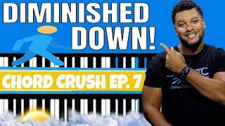 Diminished Walkdown  D Flat major Chord Progression  Advanced Gospel Piano Tutorial