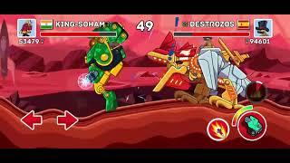 Hills of Steel Omg  tank rex  vs tank kong both gone crazy fight