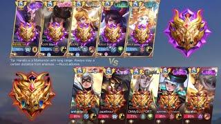 TOP GLOBAL HANABI VS ENEMY TOP GLOBAL HERO AND HIGH RANK Who Will Win?