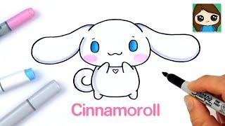 How to Draw Cinnamoroll Easy  Sanrio