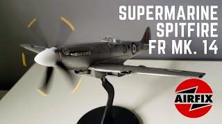 Building the Airfix Supermarine Spitfire FR MK. XIV 148 Scale Model Kit