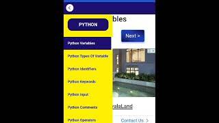 Programming Course Mobile App