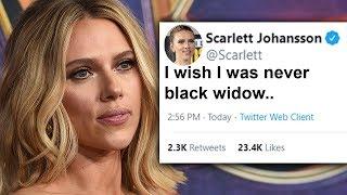 Why Scarlett Johansson Regrets Playing As Black Widow In The MCU