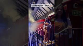 Hogwarts Express at Harry Potter studio #youtubeshorts #england #london #harrypotterstudiotour