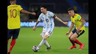 Argentina vs. Colombia  QATAR 2022  FIFA World Cup Qualifier 8-6-2021