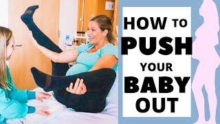 How to PUSH during labor  Best positions to push baby out