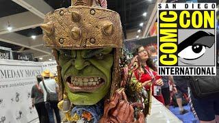 SDCC 2024 Planet Hulk Life-Size bust from PCS