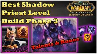 Best Shadow Priest Level Builds Phase 3 40-50 WoW SoD