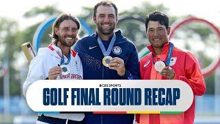 Scottie Scheffler Wins GOLD MEDAL In Mens Olympic Golf I CBS Sports