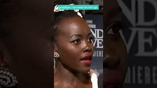 Lupita Nyong’o Remembers Chadwick Boseman at Black Panther Wakanda Forever Premiere #shorts