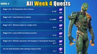 Complete Week 4 Weekly Quests Guide - Fortnite Chapter 4 Season 3