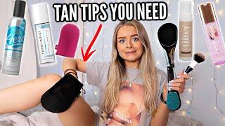 MY FAKE TAN ROUTINE + MY TIPS THAT WILL *CHANGE* *THE* *GAME*