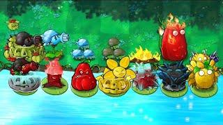 Plants vs Zombies Fusion：Ultimate Doom GatlingUltimate Cherry GatlingUltimate Squash Torchwood...