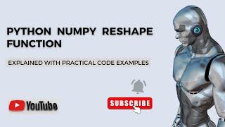 Python Numpy Reshape Function  Python Code Examples  Python Tutorial