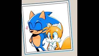 cute sonic and tails  sontails?