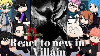 Jujutsu kaisen itadori react to garou  one punch man saitama  gojo satoru  gacha life 2  p2