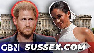 Sussex.com launched using royal titles Meghan and Harry face fury