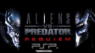 Чужие против Хищника Реквием Aliens vs. Predator Requiem Полное прохождение PSP 60FPS