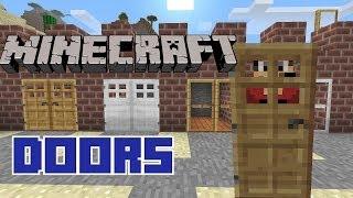 Minecraft Mod Showcase MORE DOORS - MalisisDoors With Block Mixers