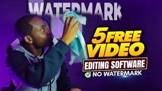 5 FREE Video Editing Software 2021 No Watermarks