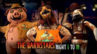 ROBLOX - THE BARNSTARS NIGHT 1 to 3 - Full Walkthrough