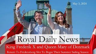 King Frederik X And Queen Mary of Denmark Return To Beautiful Fredensborg Castle & More #RoyalNews