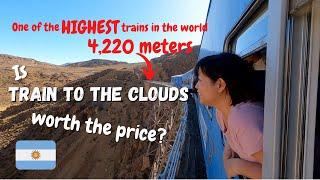 Is TRAIN TO THE CLOUDS in Salta Argentina WORTH the PRICE?  Is it expensive?  Ep. 213