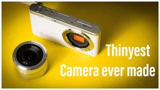 the thinnest camera ever made - Samsung NX mini review in 2024