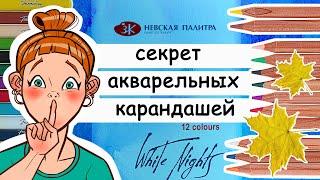 Как рисовать акварельными карандашами 3 простых способа. Обзор акварельных карандашей Белые ночи