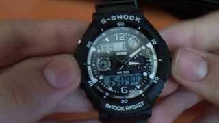 Посылка из Китая  копия Casio G-Shock Skmei S-Shock