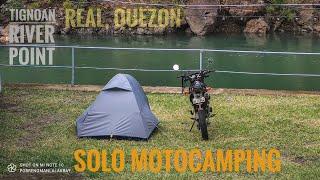 SOLO MOTOCAMPING TIGNOAN RIVER POINT REAL QUEZON Philippines