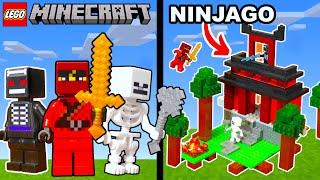 I made Minecraft Ninjago LEGO...