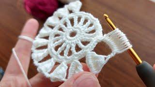 Super Easy Crochet Knitting Motif Çok Kolay Muhteşem Tığ İşi Motif Yapılışı