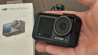 Unboxing DJI Osmo Action 3 Standard Combo Outdoor Action Camera