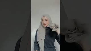 Pashmina Hijab Tutorial yang Ngtrend di tahun 2022 yang Kekinian Membuat Wajah Cerah #shorts #hijab