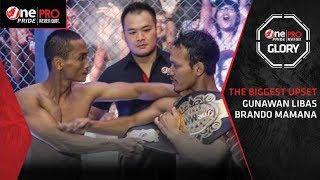 Gunawan Libas Brando Mamana - The Biggest Upset #1  One Pride Pro Never Quit