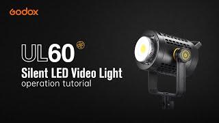 Godox Introducing the Silent LED Video Light #UL60