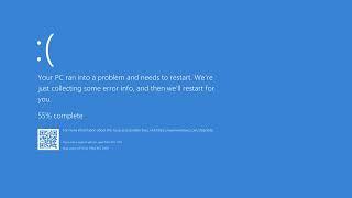 BSOD - The Ultimate Windows 11 Prank 12-Hours of FAKE Blue Screen of Death in 4K Resolution