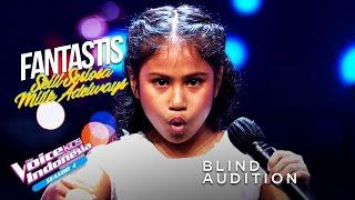 Adelways Lay - The Magic Flute  Blind Auditions  The Voice Kids Indonesia Season 4 GTV 2021