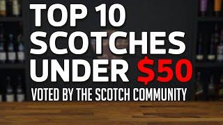 Top 10 Scotches Under $50 Voted By The Scotch Community