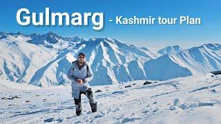 Gulmarg  Kashmir tour package  Kashmir tourist places  Gulmarg me Ghumne ki jagah  snowfall