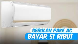 Cuma 51rb SEBULAN Pake AC 1 PK Tahan PANAS‼ Review Midea XtremeSave Inverter AC Indonesia