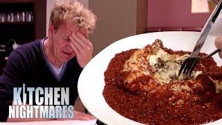 ‘Fresh Lasagne is Actually FROZEN then Microwaved  Kitchen Nightmares
