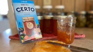 How To Use Certo Liquid Pectin  Canning Peach Jam