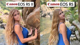 Canon Eos R5 Mark II Vs Canon Eos R5 Camera Test Comparison
