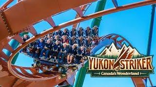 Yukon Striker Dive Coaster - FULL RIDE Canadas Wonderland 2019