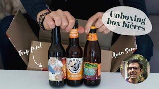 UNBOXING  On a reçu la dernière box bières avec 2 bières inédites