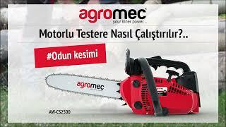 Türkiyenin En İyi Dal Budama Motoru ile Odun Kesimi agromec AW-CS2500 Benzinli Testere