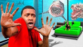 GTA 5 - Sea Monsters FOUND My Underwater House